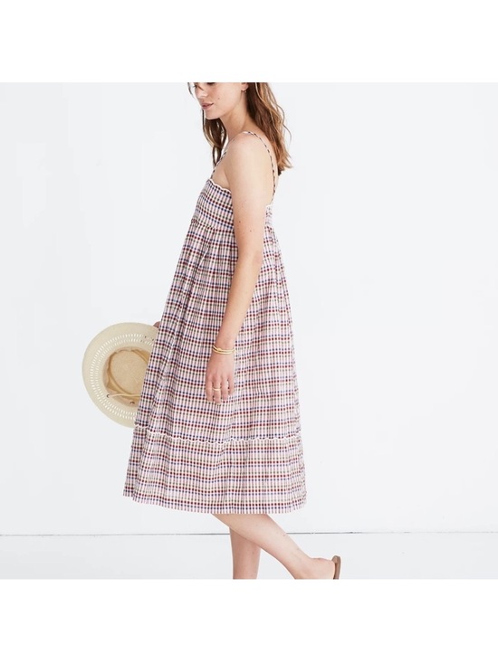 Madewell Dresses & Skirts - Madewell Gingham Sundress with Spaghetti Straps